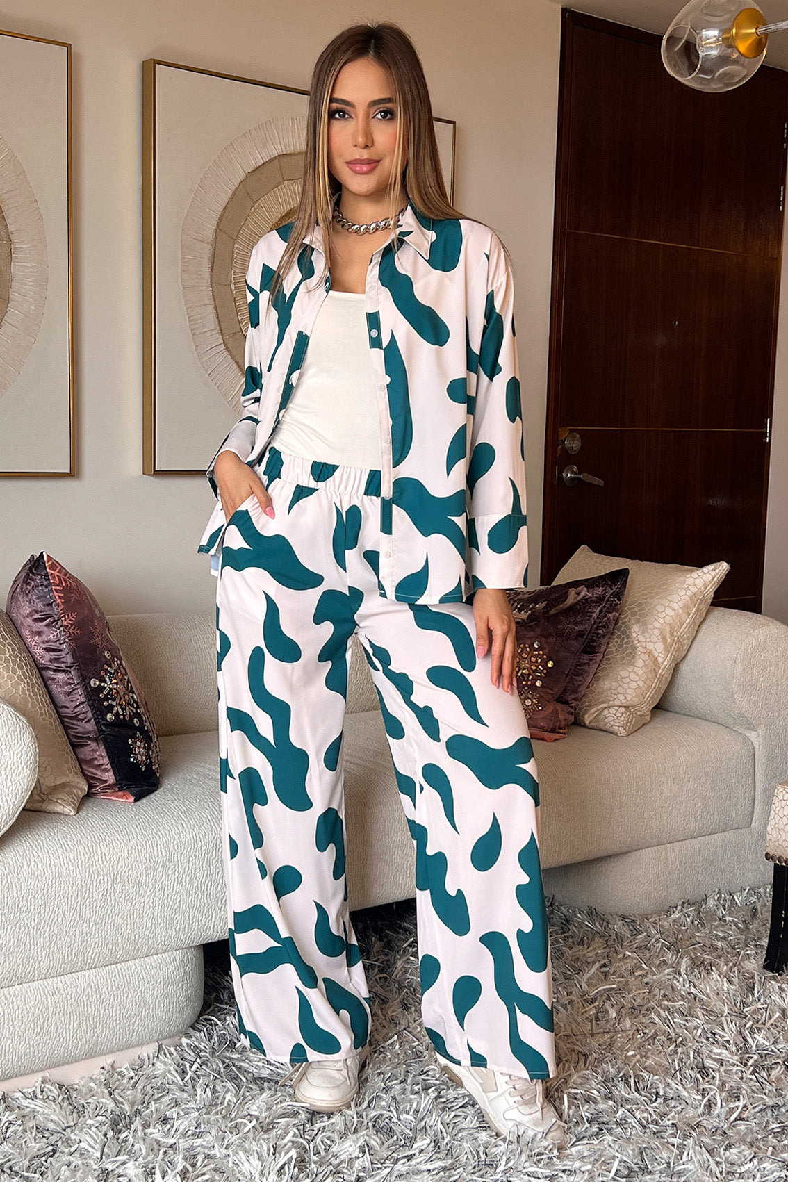 Set Estampado Cow