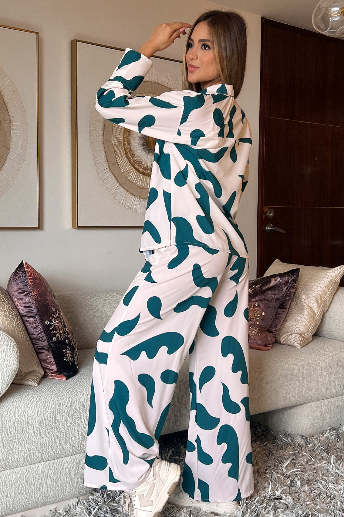 Set Estampado Cow